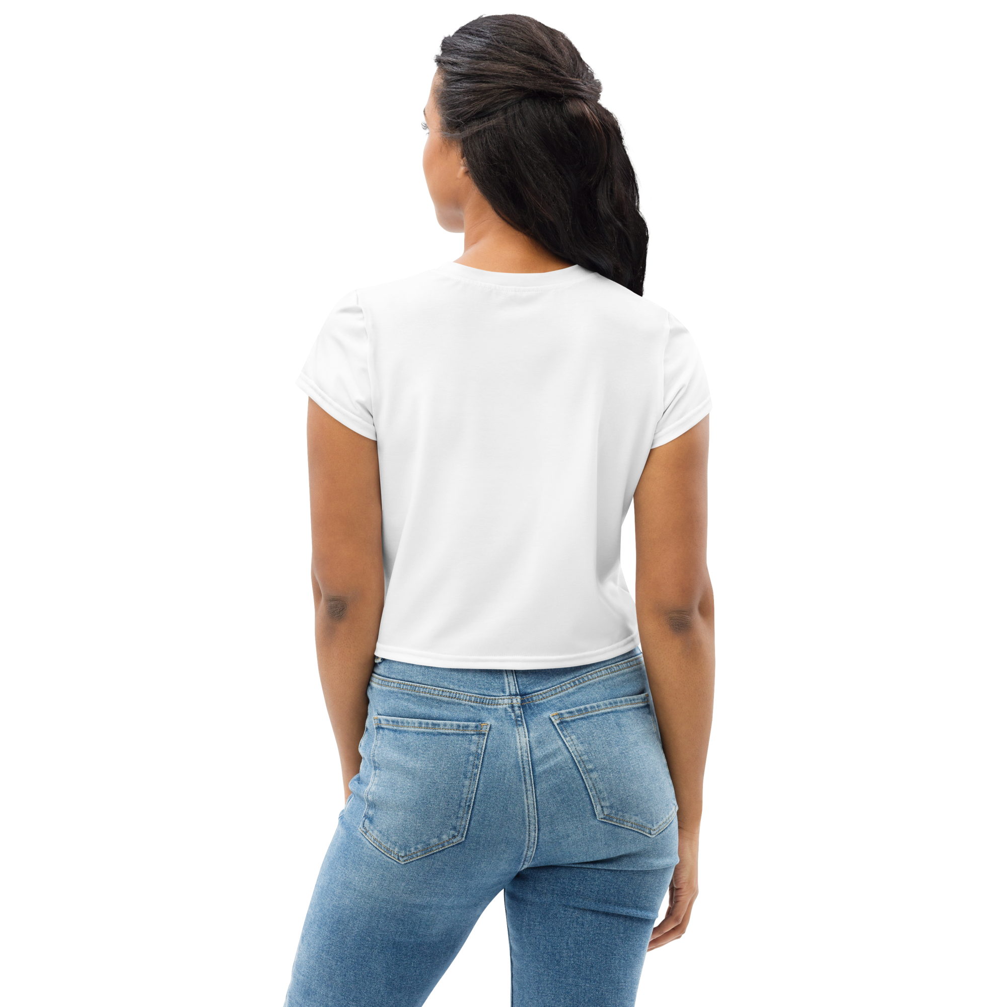 'vegvísir' | classy crop top