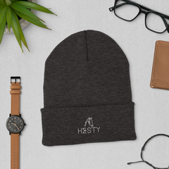 'hesty logo' | beanie stick