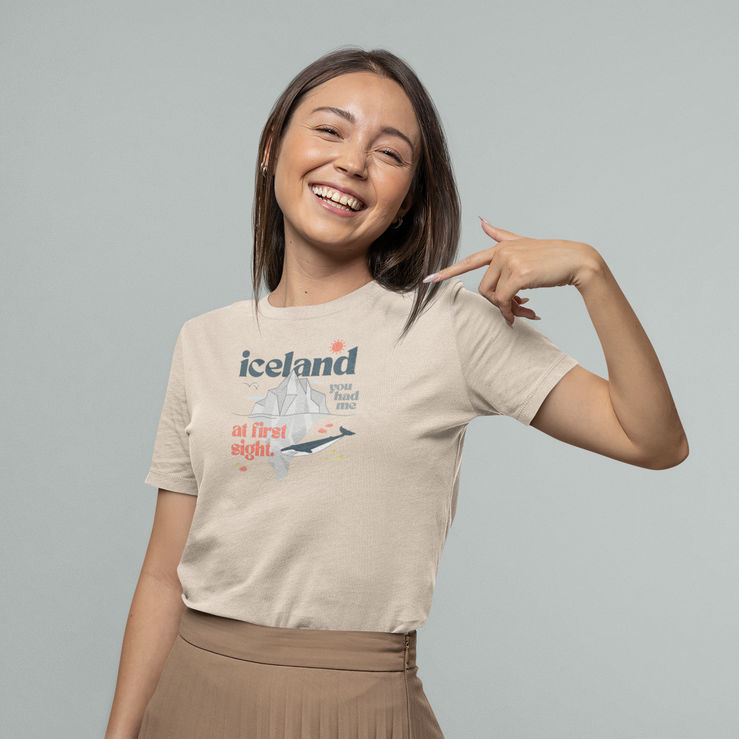 'iceland you had me at' | shirt aus 100 % baumwolle