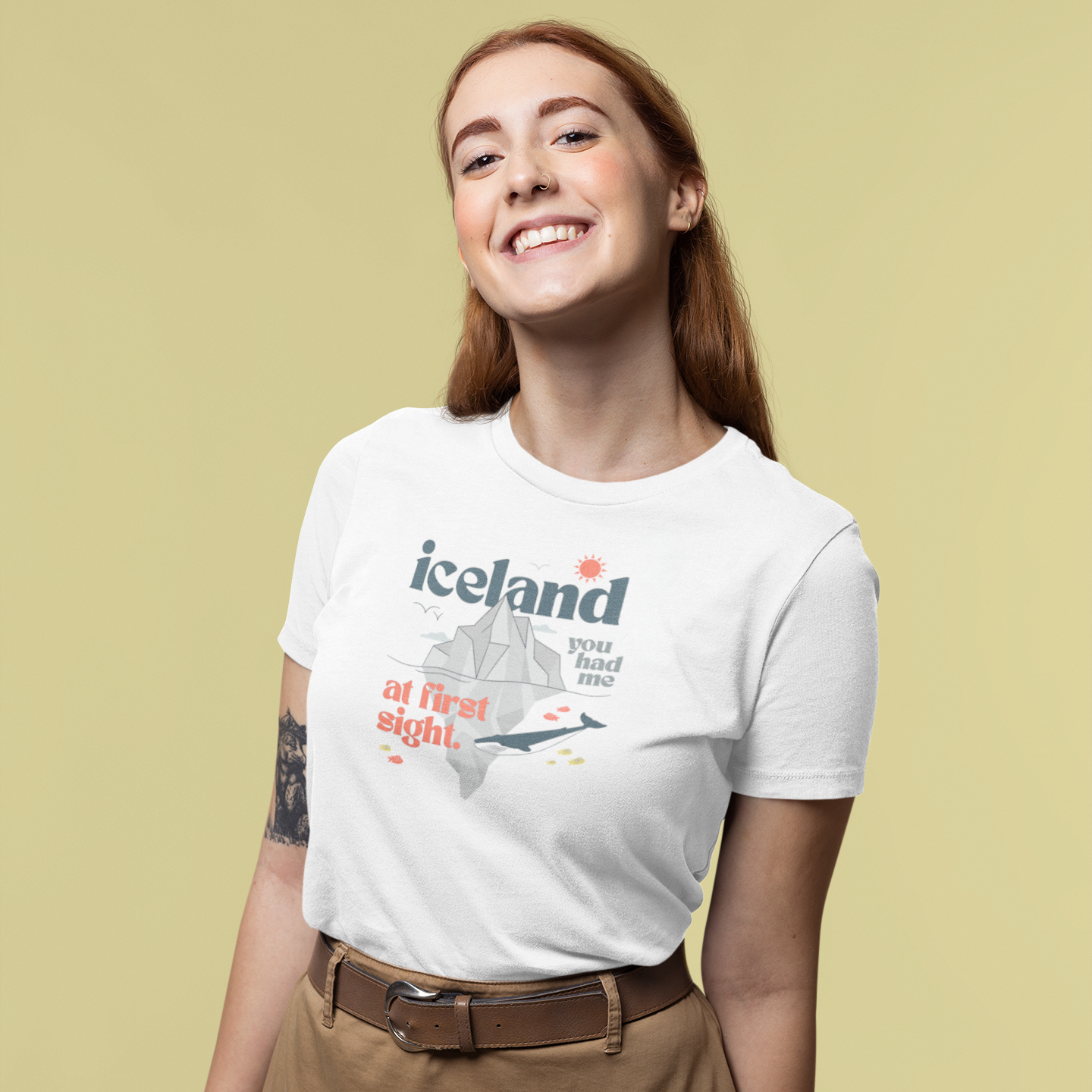 'iceland you had me at' | shirt aus 100 % baumwolle