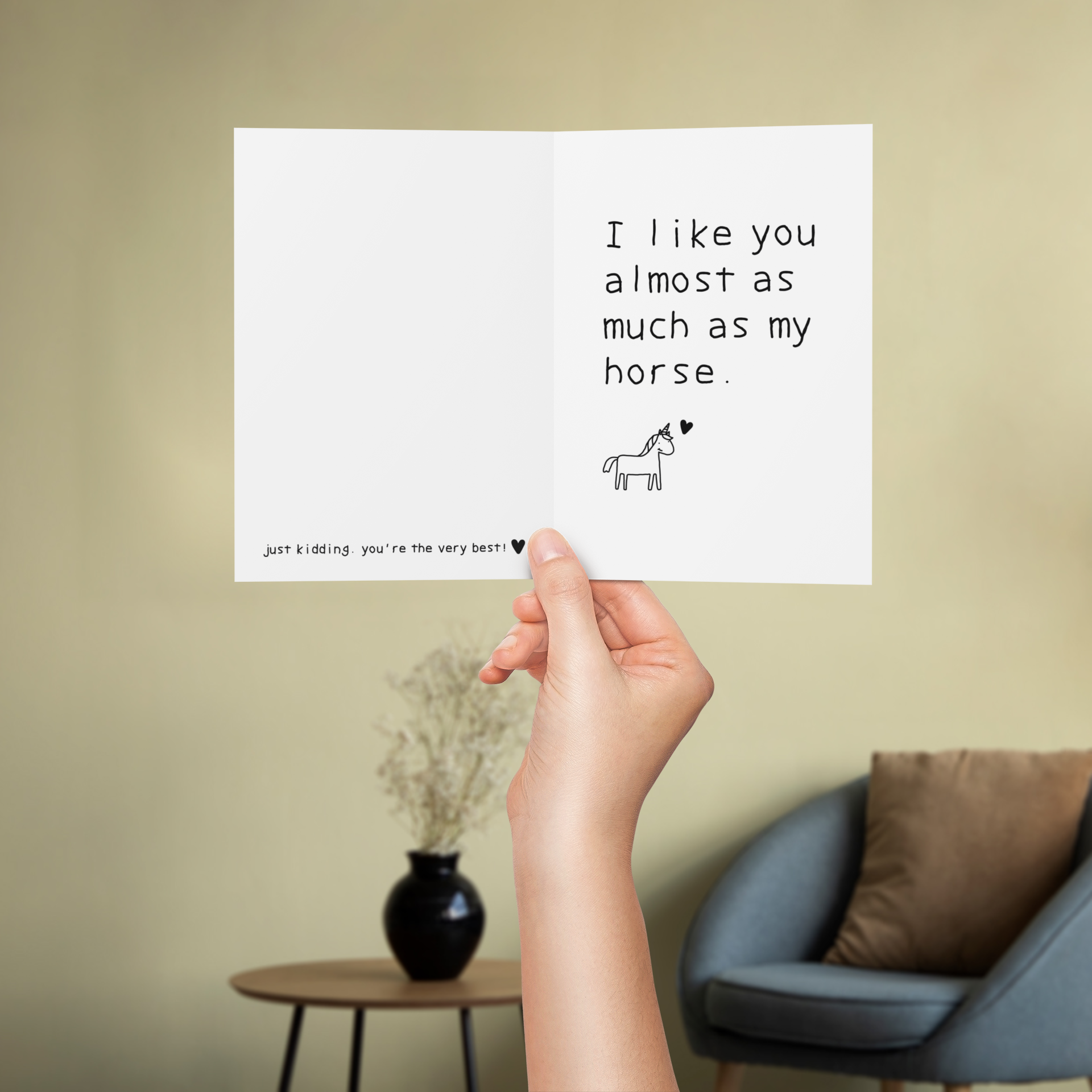 'i like you almost as much' | 10 stk. grußkarten + umschläge