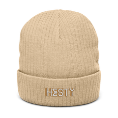 'hesty 3D logo' | beanie stick in 2 farben