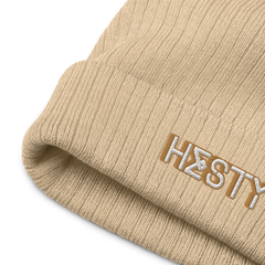 'hesty 3D logo' | beanie stick in 2 farben