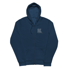 'give me aperol' | zip-hoody blue