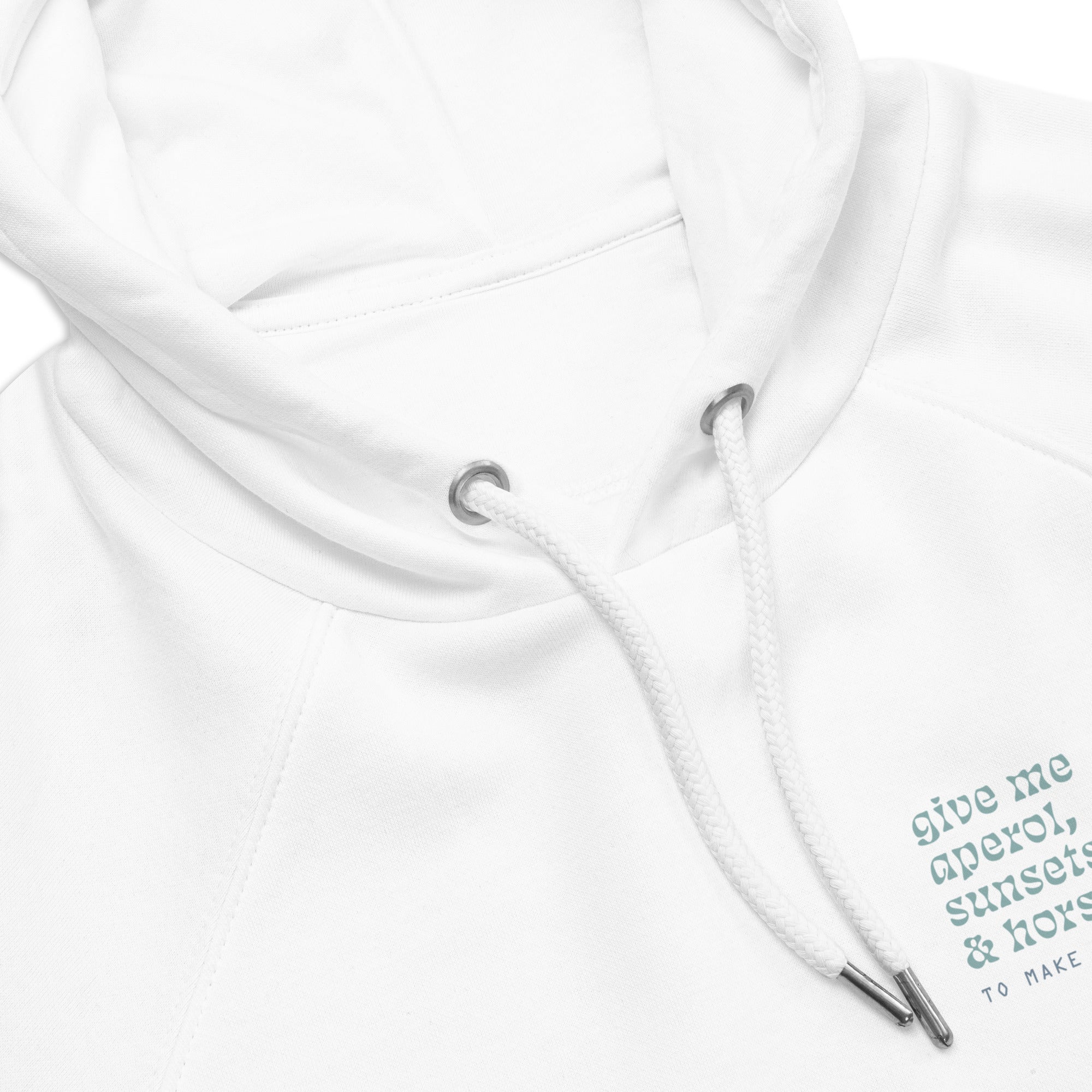 'give me aperol' | hoody aus 100 % bio-baumwolle