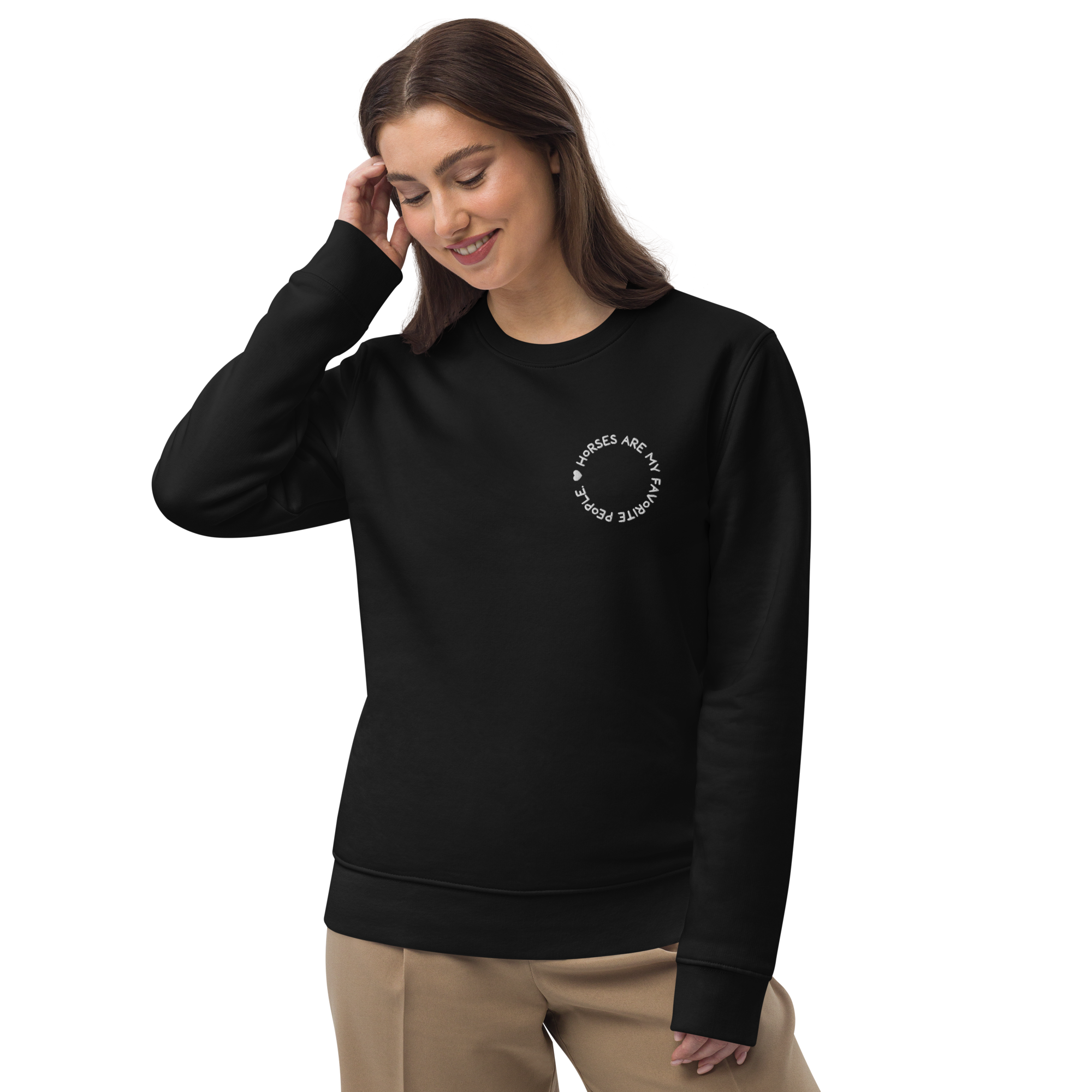 'horses are my favorite people' | bio-sweatshirt