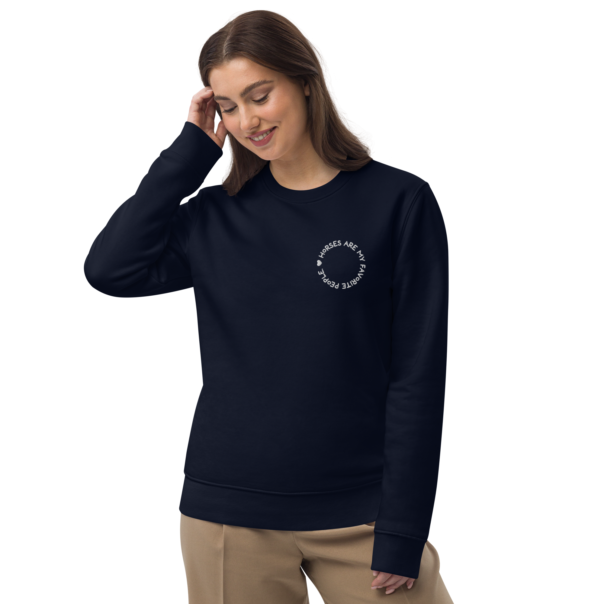 'horses are my favorite people' | bio-sweatshirt