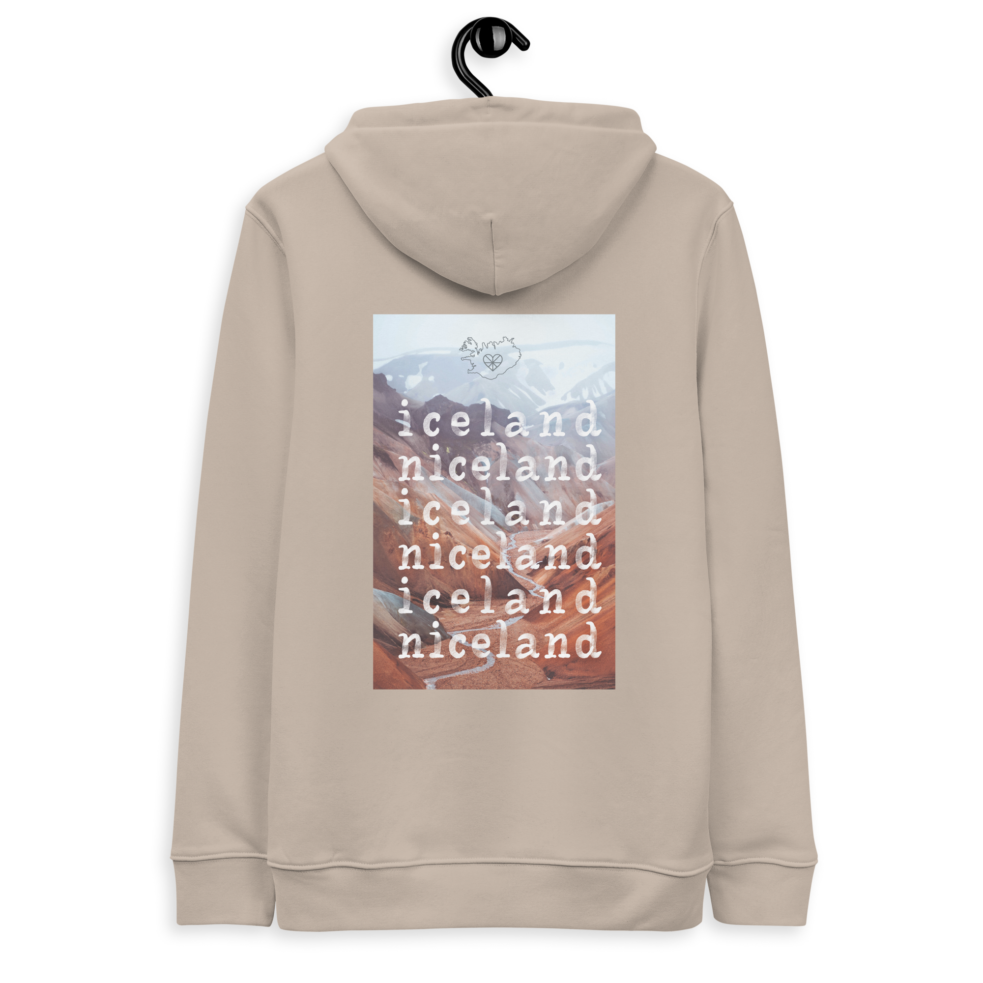 'iceland niceland' | hoody aus bio-baumwolle