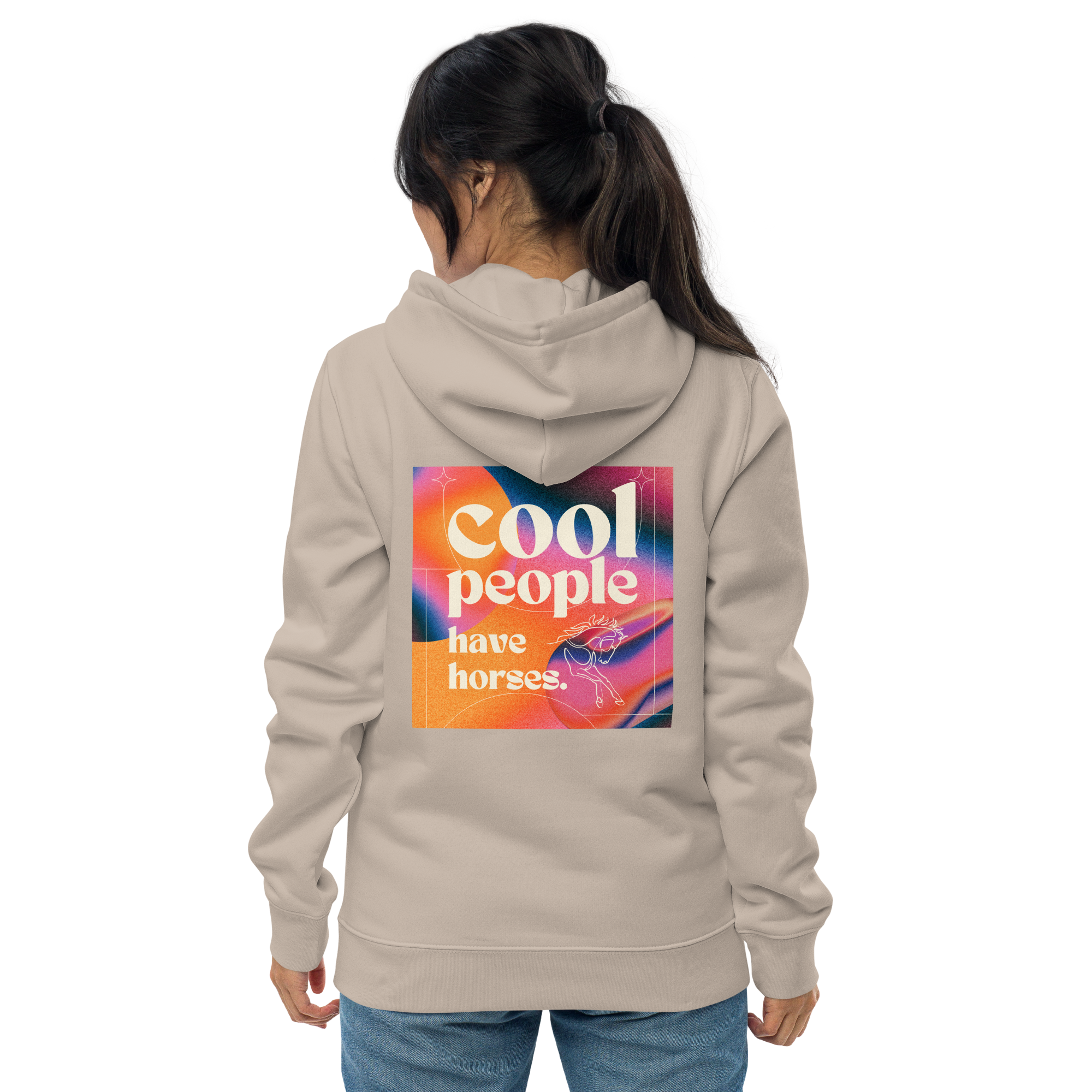 'cool people have horses' | bio-hoody