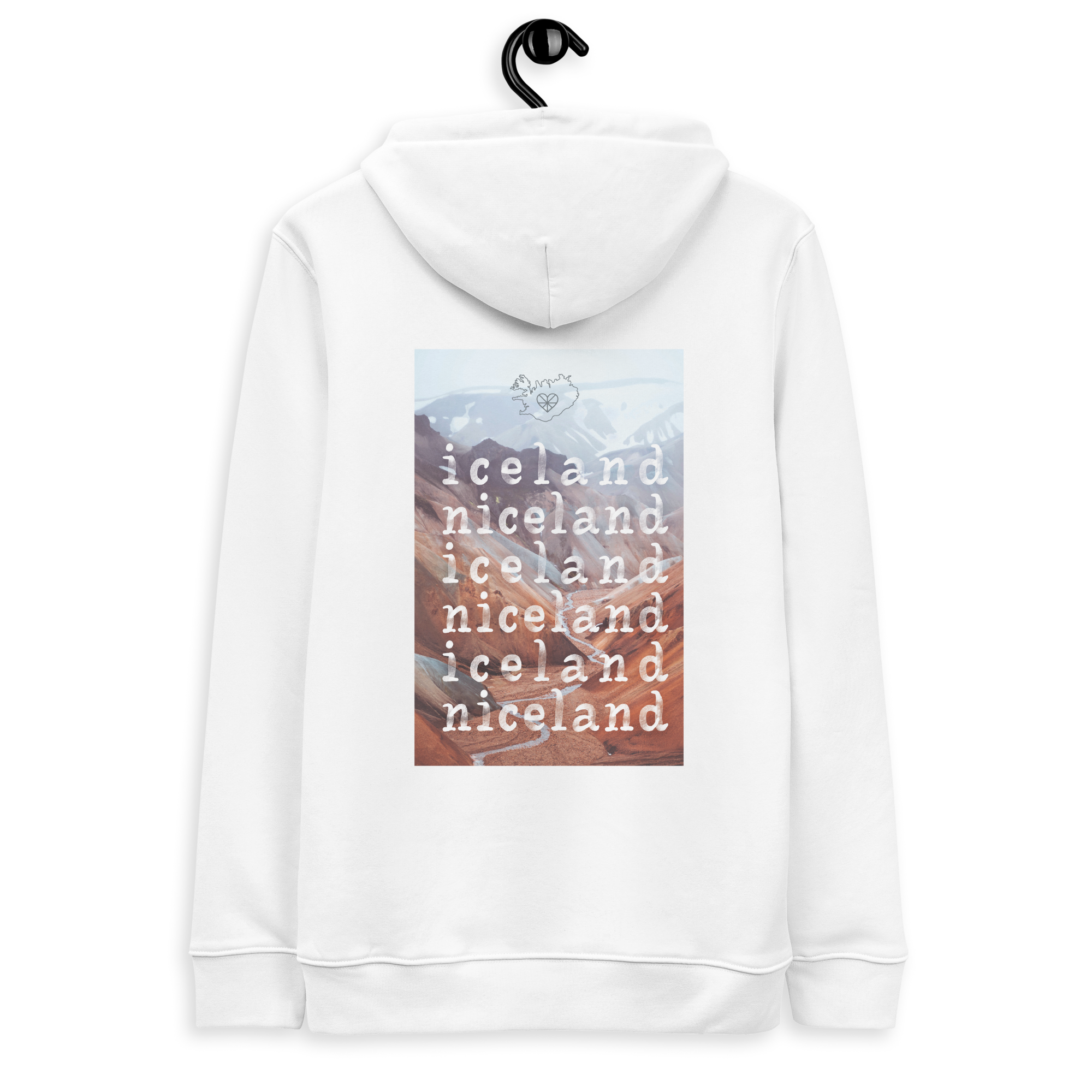 'iceland niceland' | hoody aus bio-baumwolle