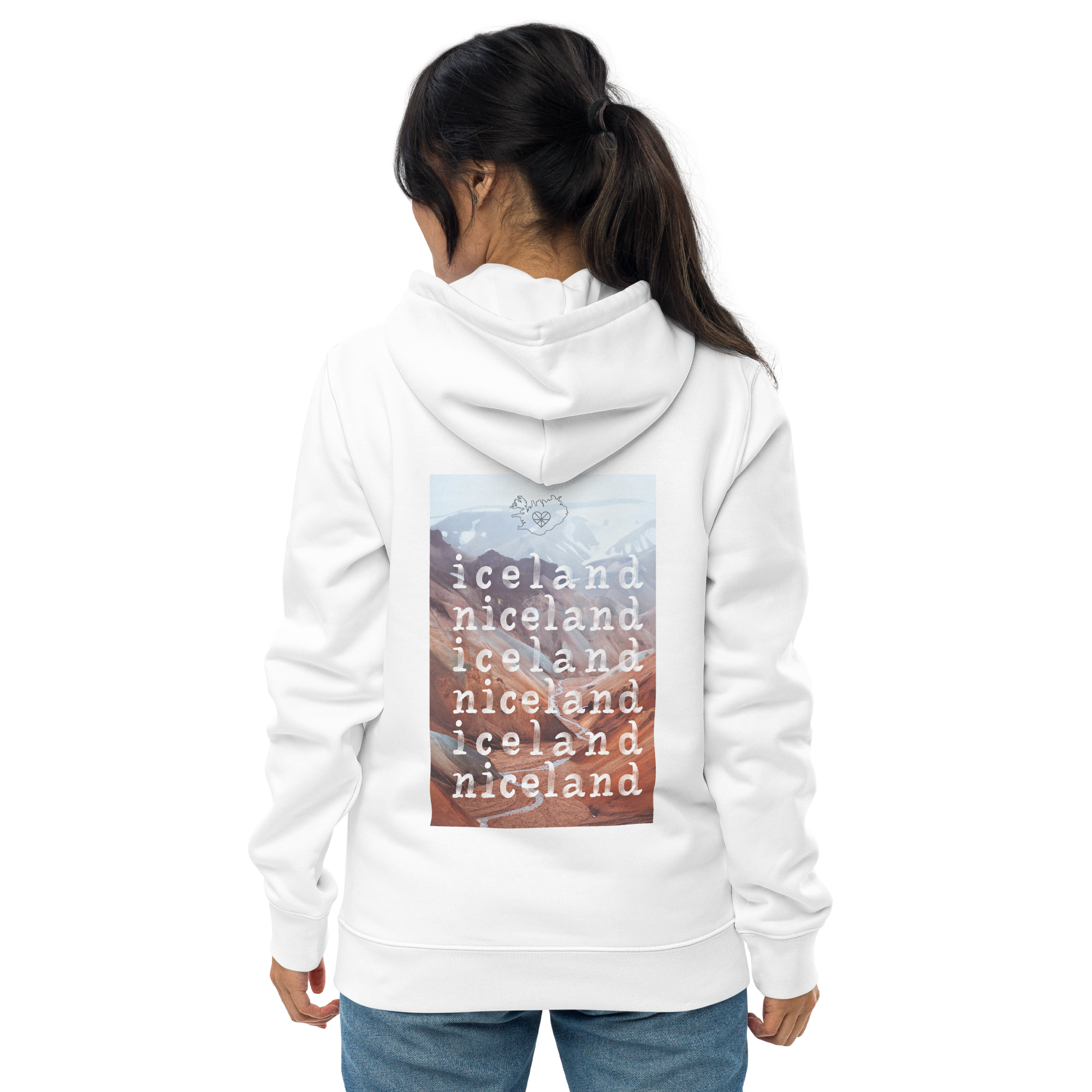 'iceland niceland' | hoody aus bio-baumwolle