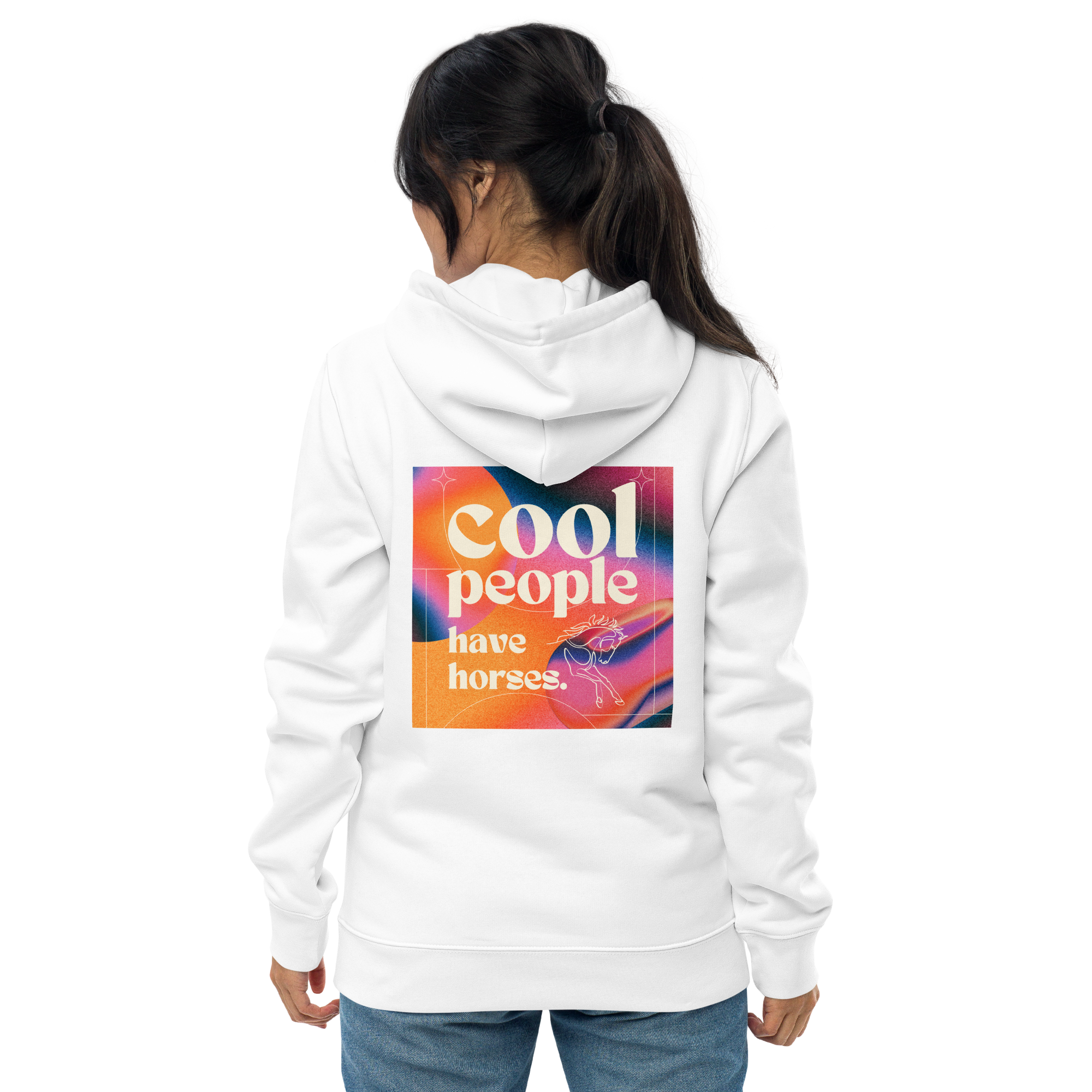 'cool people have horses' | bio-hoody