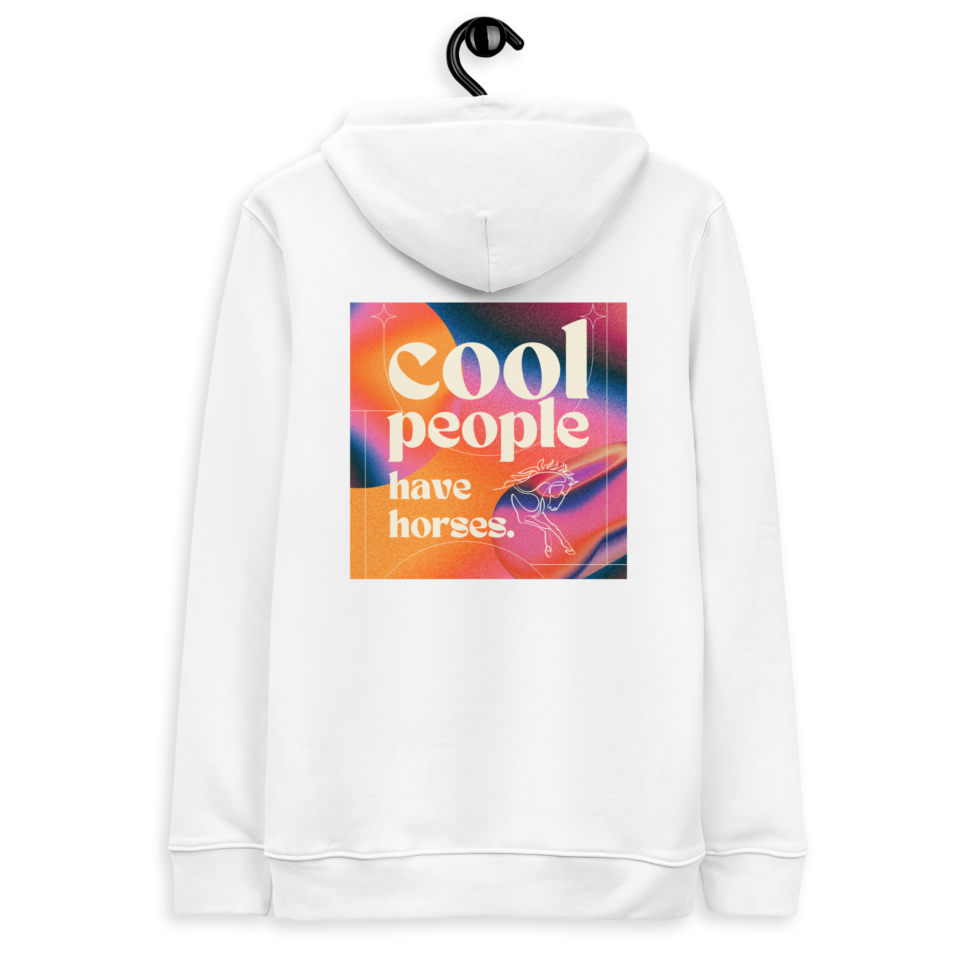 'cool people have horses' | bio-hoody