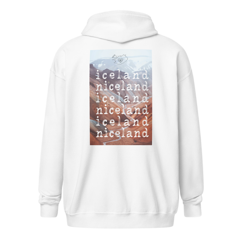 'iceland niceland' | zip-hoody