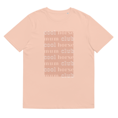 'cool horse mum club' | shirt aus 100 % bio-baumwolle