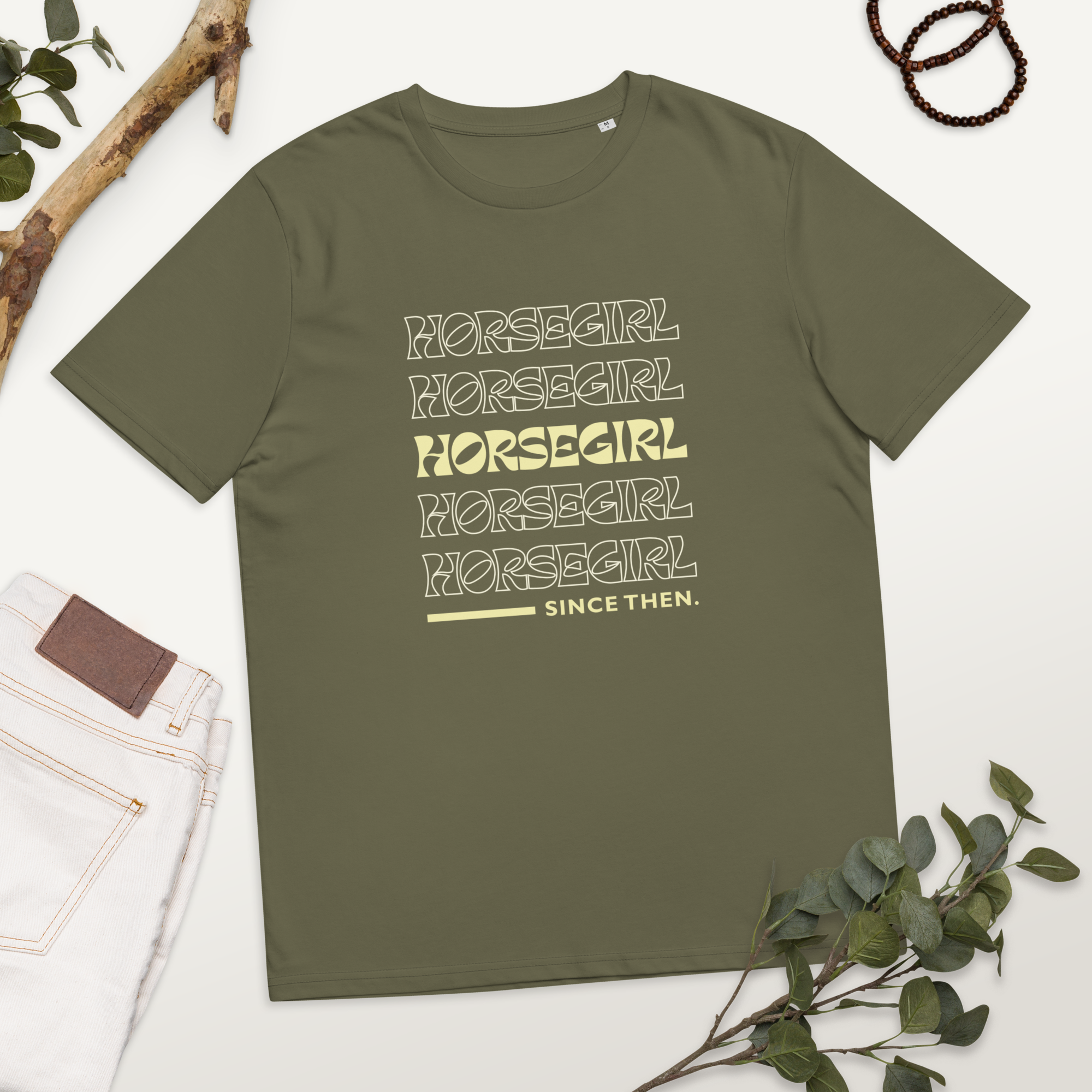 'horsegirl since then' | shirt aus 100 % bio-baumwolle