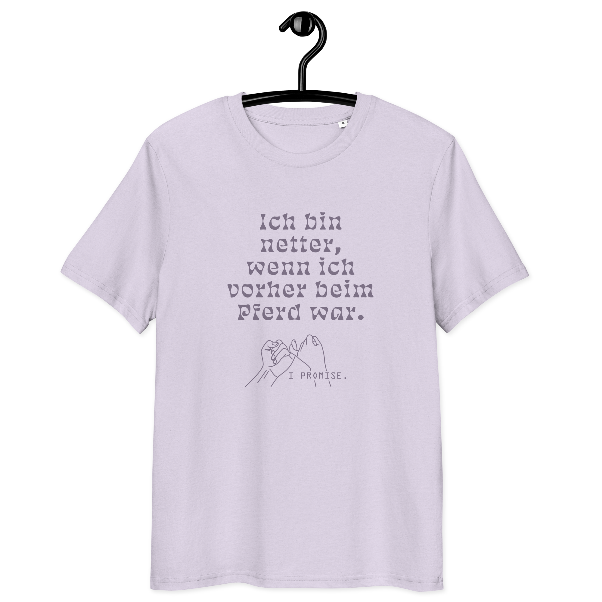 'ich bin netter wenn' | shirt aus 100 % bio-baumwolle