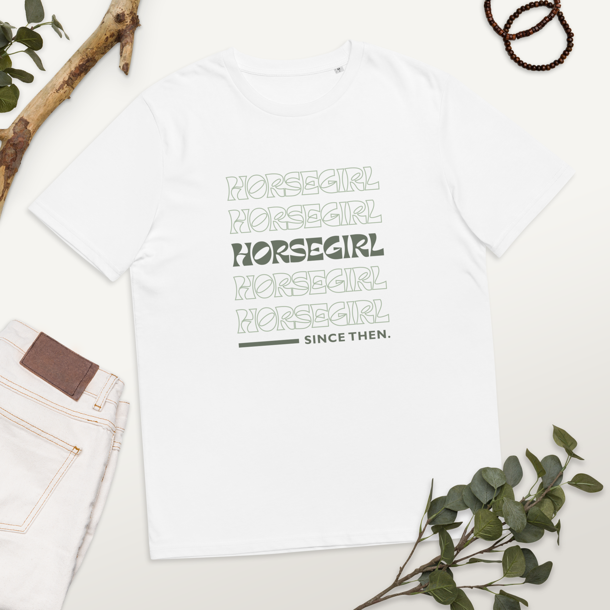 'horsegirl since then' | shirt aus 100 % bio-baumwolle