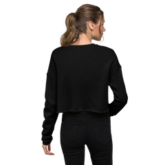 'horse mom' | cropped fleece-pullover stick