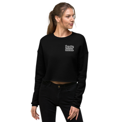 'horse mom' | cropped fleece-pullover stick